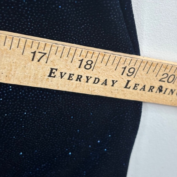 Y2K Windsor Velvet Wrap Dress L Maxi Corset Slit Sparkle Whimsigoth Hoco Prom - Picture 12 of 12